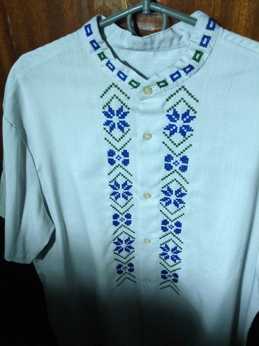 Вишита сорочка, вишиванка чоловіча, ручна вишивка