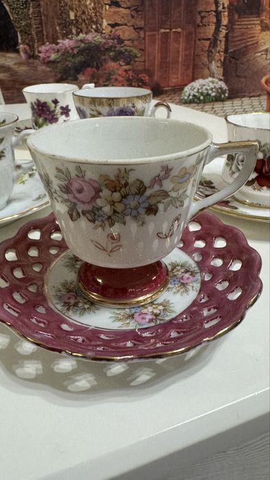Чашки кофейные , фарфор , Англия