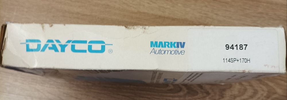 ремінь ГРМ DAYCO 94187, made in Italy