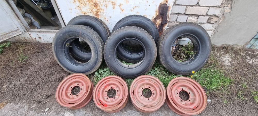 Комплект новых колес ГАЗ 24 2410 2402 2412