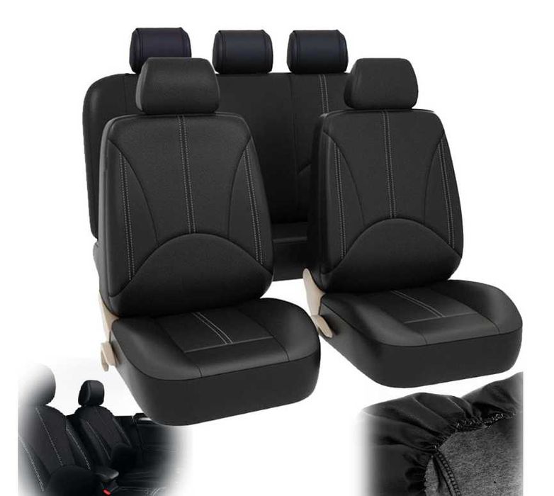 Pokrowiec na fotel siedzenia samochodowy z ECO skóry wodoodporny