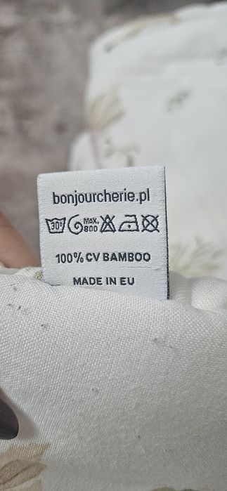 Sprzedam kołderkę + poduszkę 100% bambus
