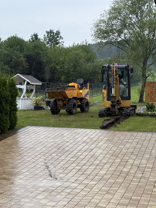 Usługi Ogrodnicze i Koparkowe Usługi brukarskie