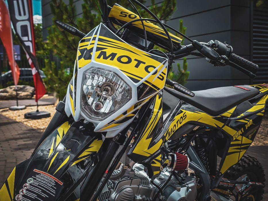 Якісний фірмовий Пітбайк Xmotos Loki 140 з постановкою на облік, офіційно в Артмото!