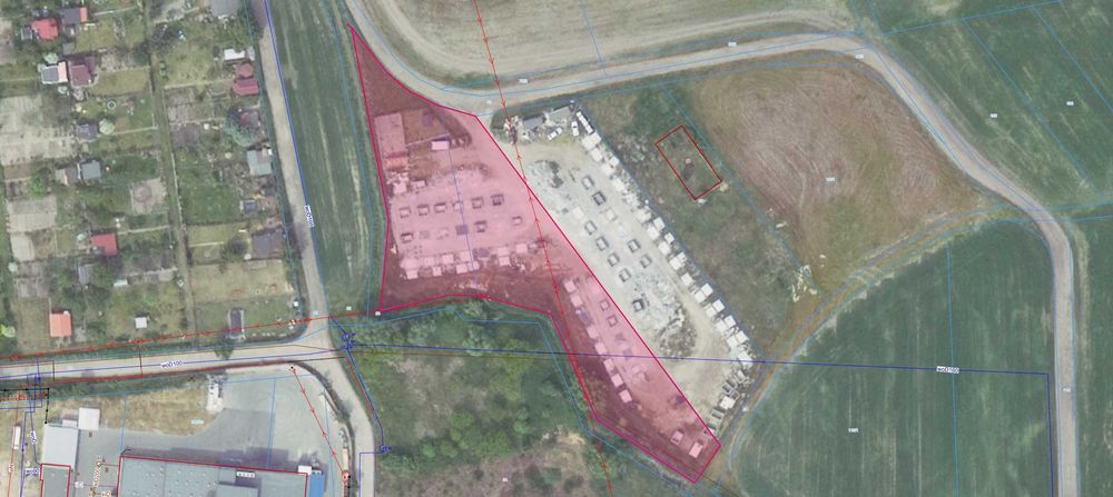 Działka inwestycyjna Czerwieńsk z prądem, wodą i ogrodzeniem 0,4364 ha