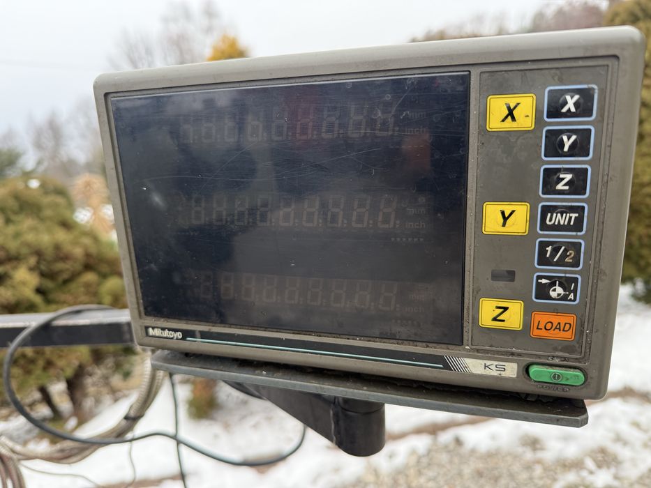 Frezarka narzedziowa do metalu Emco Fb 3 odczyty Mitutoyo z Niemiec