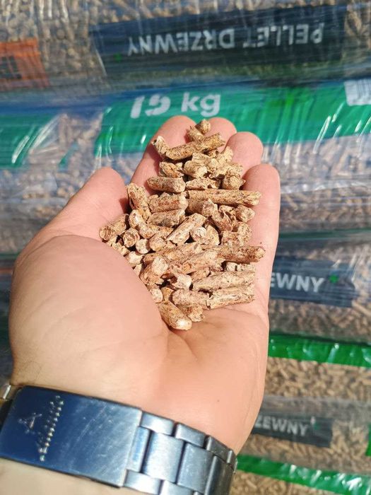 Pellet iPELLET sosnowy 6 mm klasa A1 – paleta 65×15 kg, dostawa GRATIS