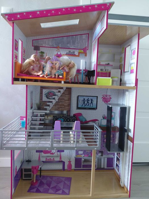 Domek kid kraft dla barbie