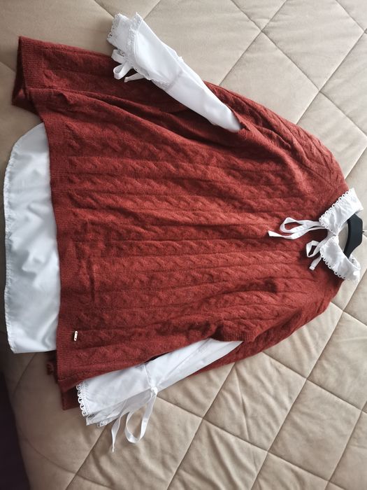 Conjunto camisa com capa muito quentinha