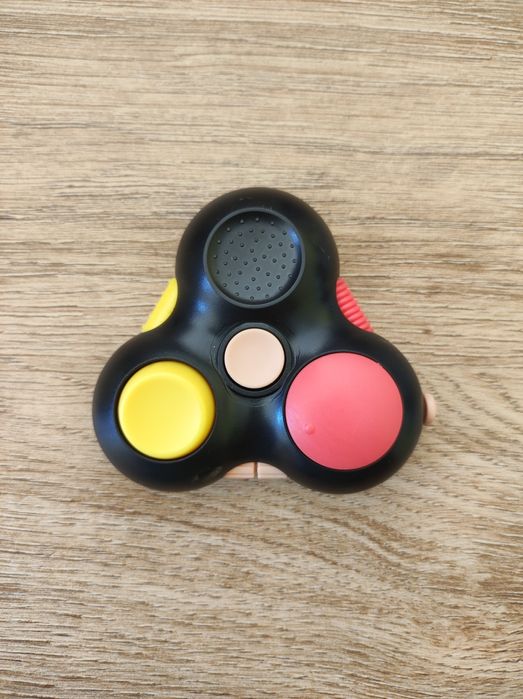 Fidget toy anti stress portátil colorido