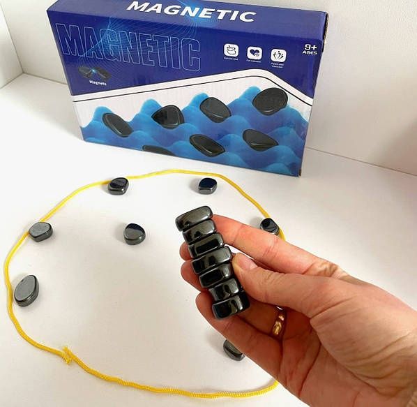 Настільна гра Магнітна арена, мотузка з магнітами, магнітне поле MAGNE