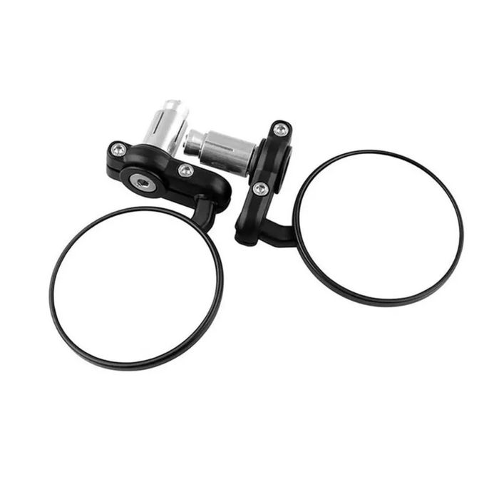 Par de espelhos redondos cafe racer