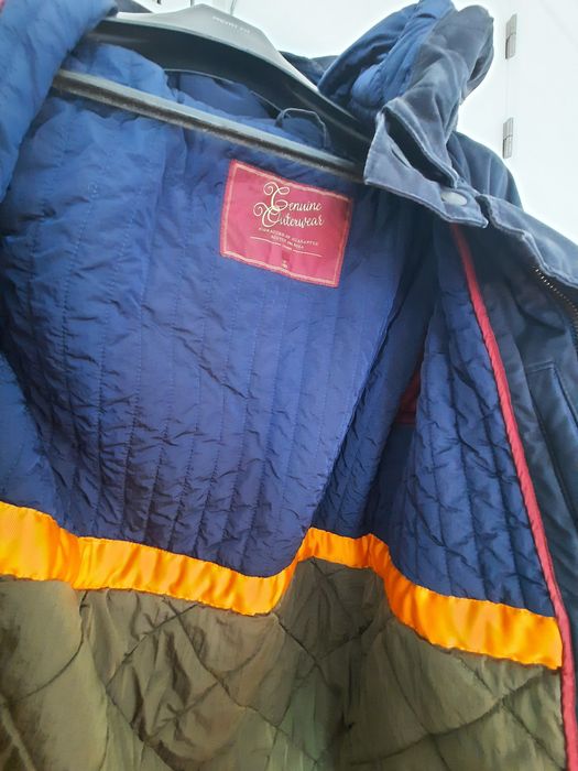 Parka Scotch &Soda navy blue