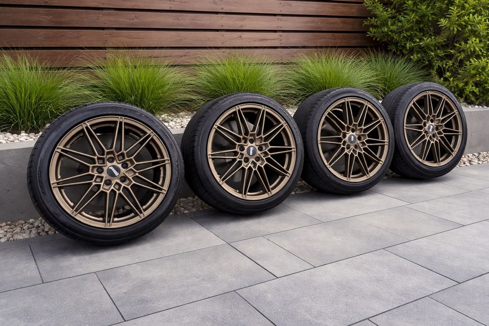 Koła letnie 19 cali 5x112 brązowe