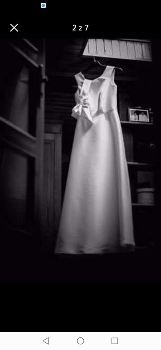 Suknia ślubna 2 w 1