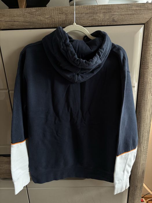 Bluza DC granatowa z białymi rękawami