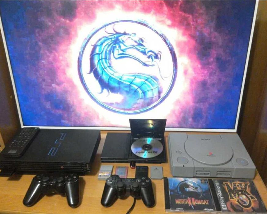 PS2Slim(GTA/NFS/Mortal/Tekken/Diablo/Crash/Fifa,ОбменИгрПриставки)