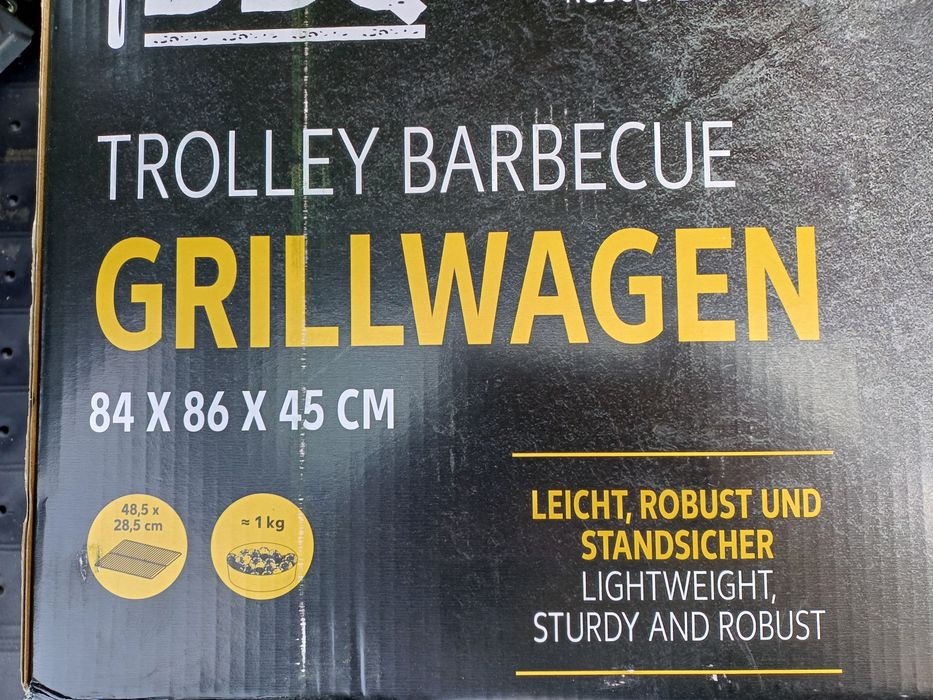 Grill węglowy duzy nowy