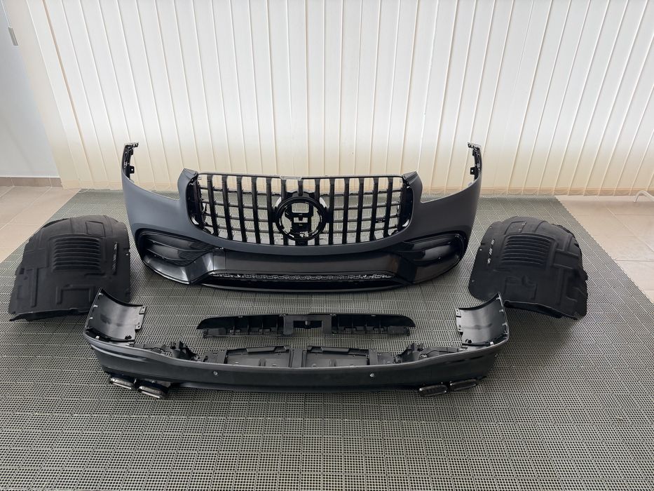 Обвес Бампер дифузор Mercedes GLS 63 W167 AMG