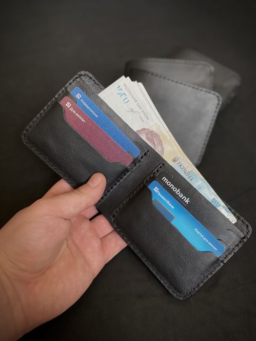 Гаманець ручної роботи з натуральної шкіри/ Кошелек мужской портмоне