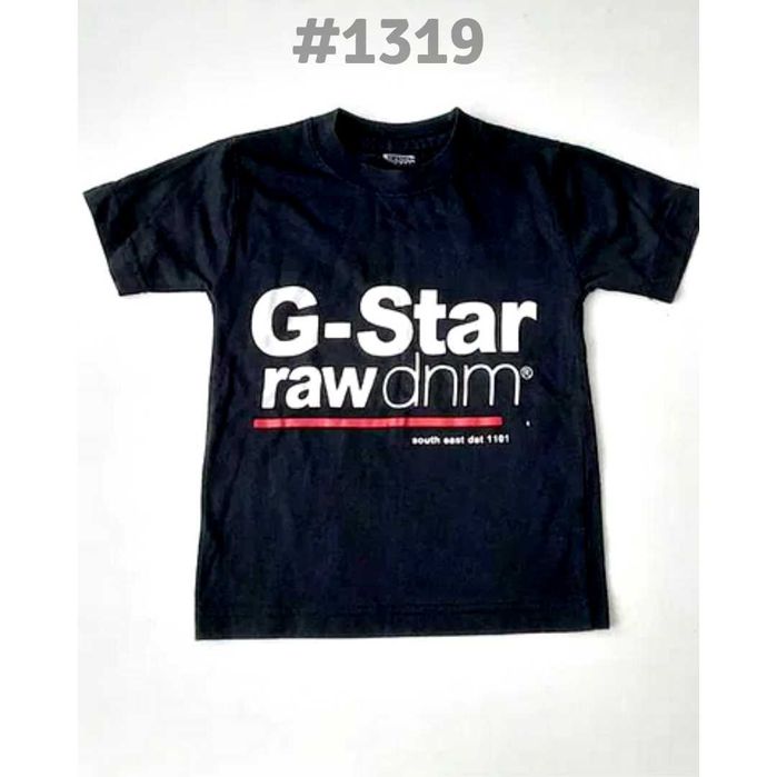 STAN IDEALNY T-shirt G-Star RAW 6lat 116cm Czarna czerń :-)
