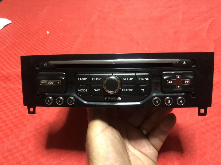 Citroen/Peugeot Rádio RT6: 208,308,508,3008,5008,DS4,DS5 e C4