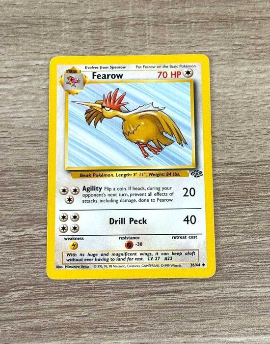 Jungle Cartas Originais Pokémon TCG WOTC - ING e PT