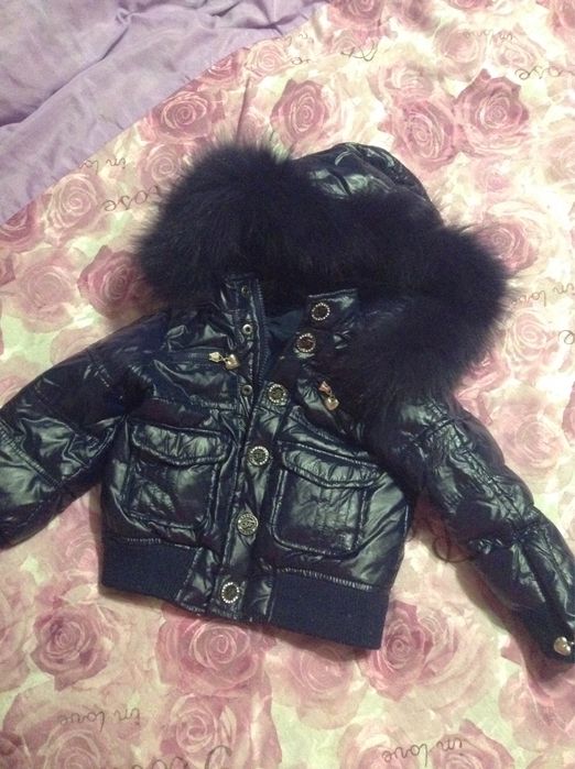 Деткая курточка пуховая