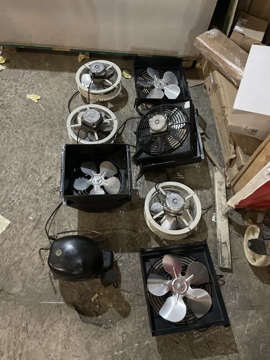 Вентиляторы Обдувные вытяжки системы охлаждения