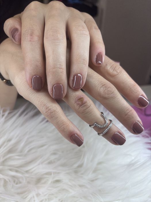 Vagas unhas de gel ou verniz gel