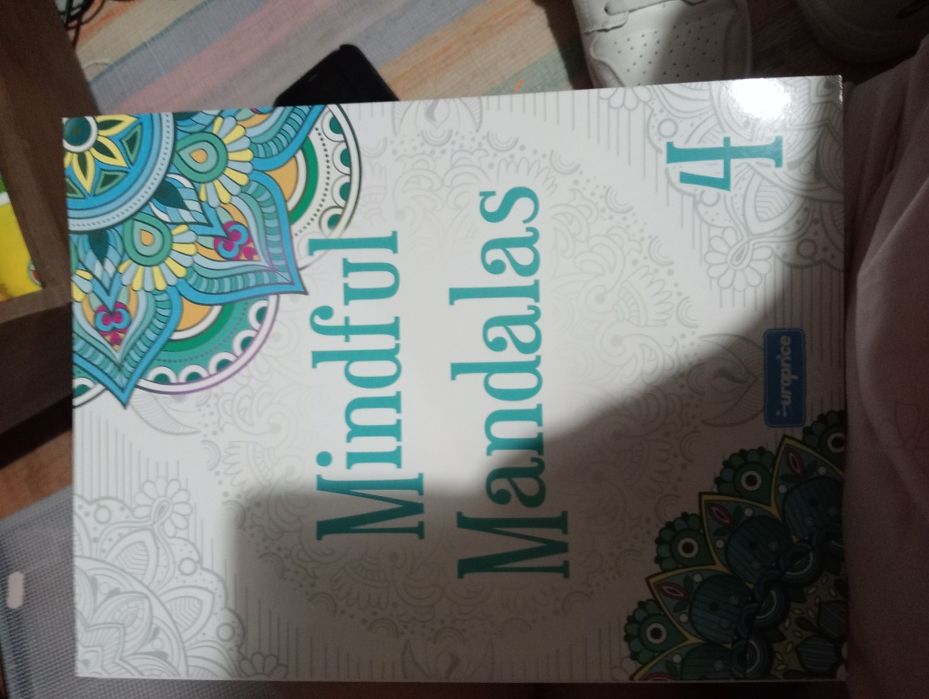 Livros de mandalas para pintar novos ( bolsa transparente incluída)