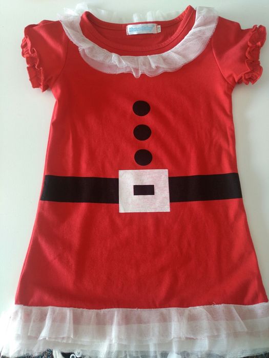 Vestido Natal - menina 3 anos