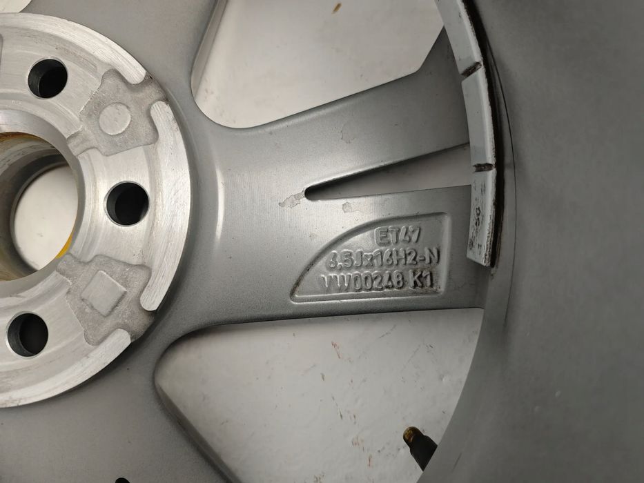 felga aluminiowa volkswagen oe valencia 6.5 x 16 5x100 et 47