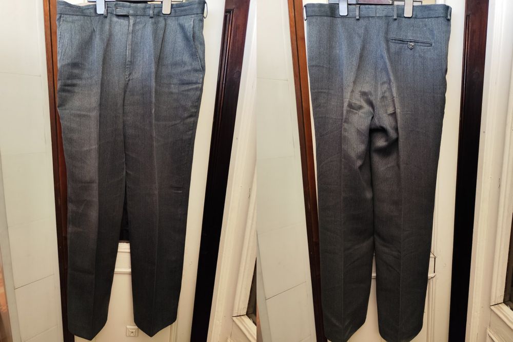 Мужской шерстяной костюм пиджак и брюки Nina р.52-54