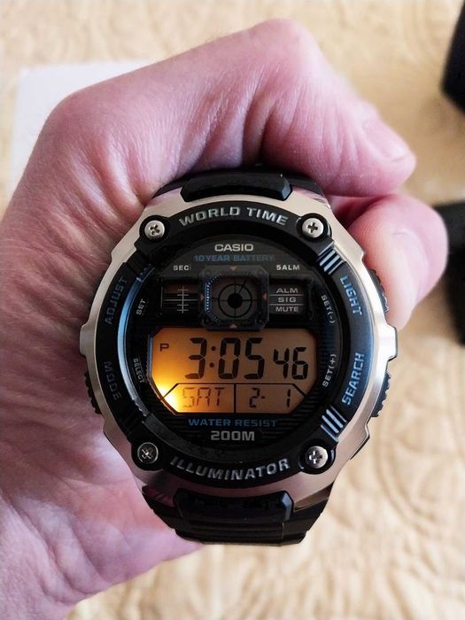 Знижка ! Годинник Casio AE-2000W, часы Casio. Оригінал. З США. Новий