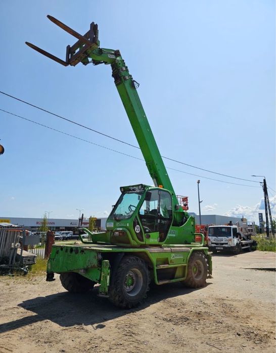 Wynajem manitou mrt 2145 bez operatora ladowarka teleskopowa obrotowa
