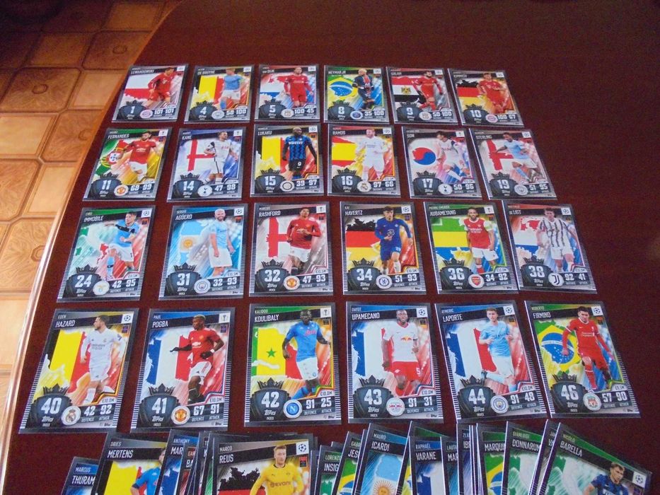 Cards Match Attax 2020/21