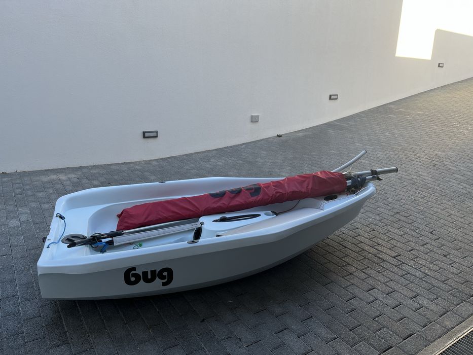 Barco à vela Laser BuG otimo estado!