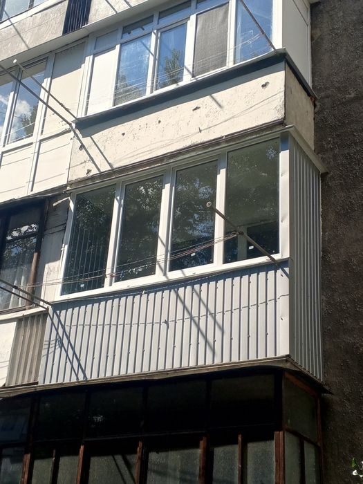 Балкон под ключ.Розшырение бакона