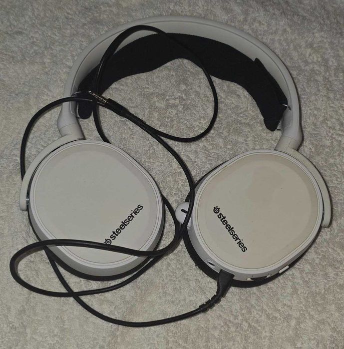 SteelSeries Arctis 3 White – ігрова гарнітура (ПК, PS, Xbox, телефон)