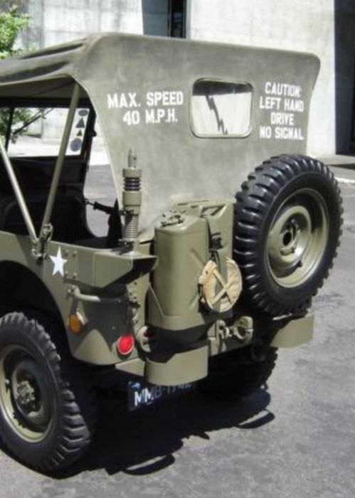 Jerrican Militar CONCO do Exército Americano fabricado em 1952.