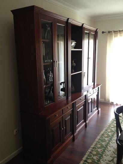 móvel de casa jantar "cristaleira"
