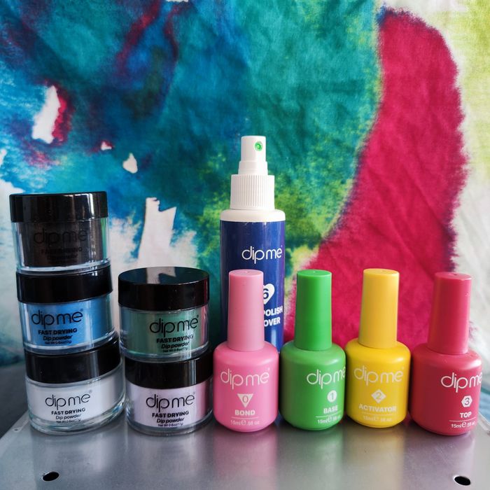 Zestaw do manicure tytanowego Dip Me