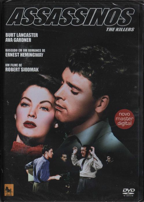 Dvd Assassinos - drama -Burt Lancaster/Ava Gardner -selado -filme noir
