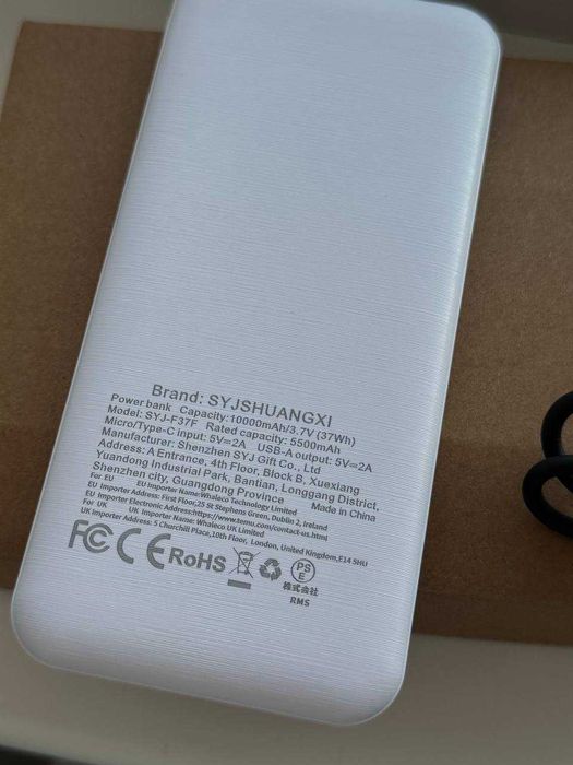 Новий Power Bank 10000mAh, з дисплеєм заряду