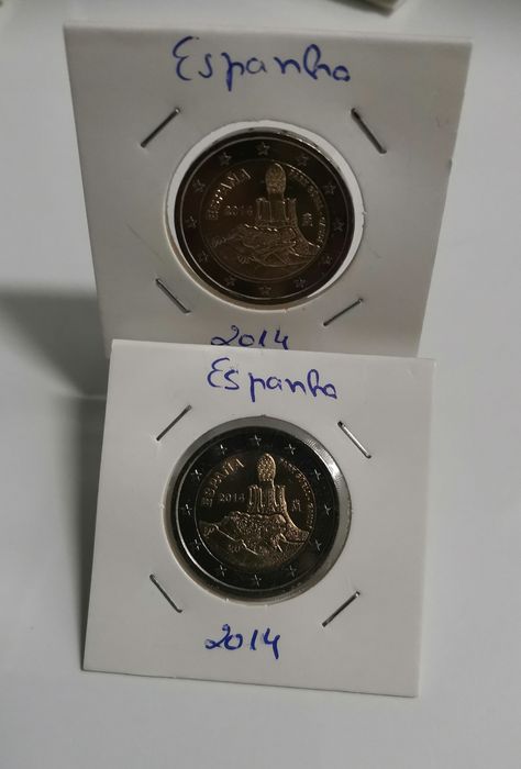 UNC 2€ Commemorative Coin - Spain 2014