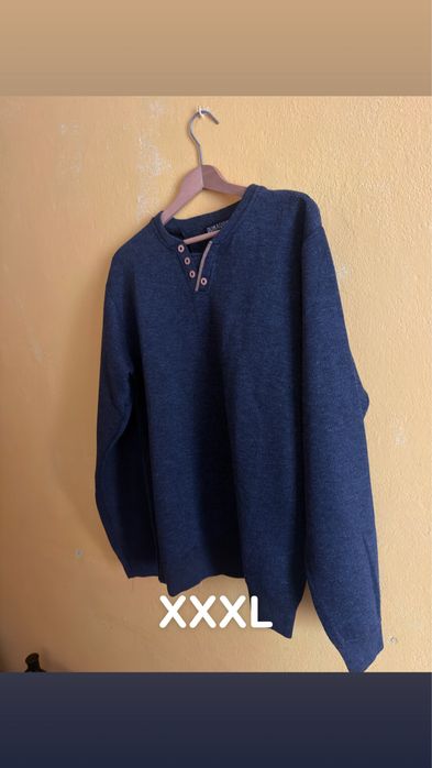 Sweter meski nierozpinany