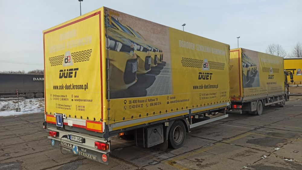 Konar JG3  Pierwszy właściciel, zawieszenie pneumatyczne, po nauce jazdy