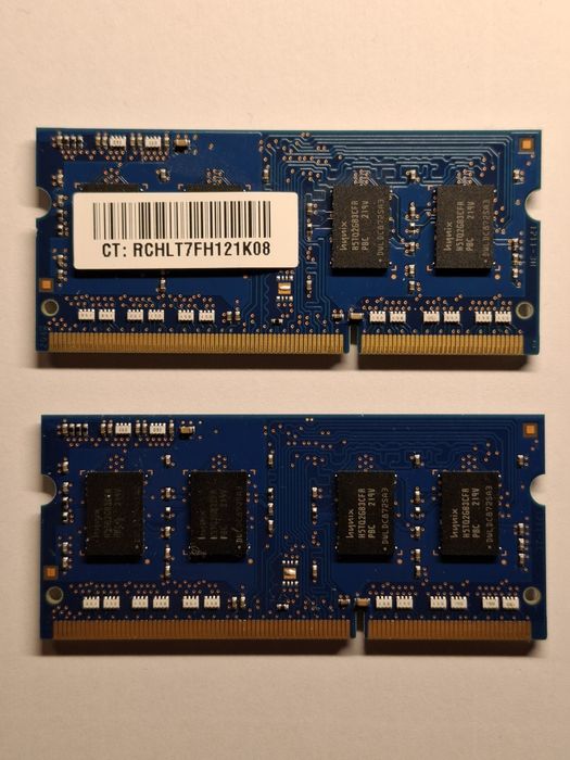 Memória Ram SODIMM Hynix DDR3 2Gb