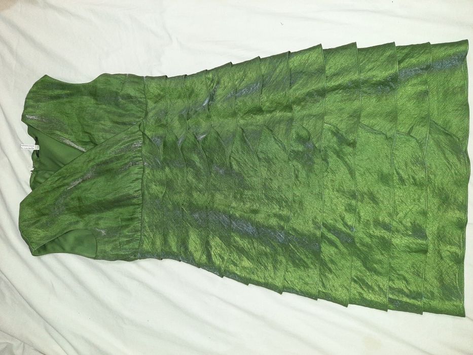 Sukienka  zielona,  krótka MARIPOSA